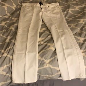 Lucky brand white jeans. 32